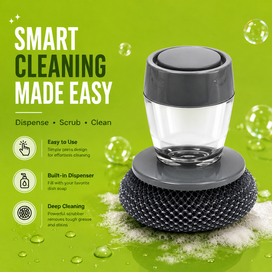 Soap Dispensing Kitchen Scrubber