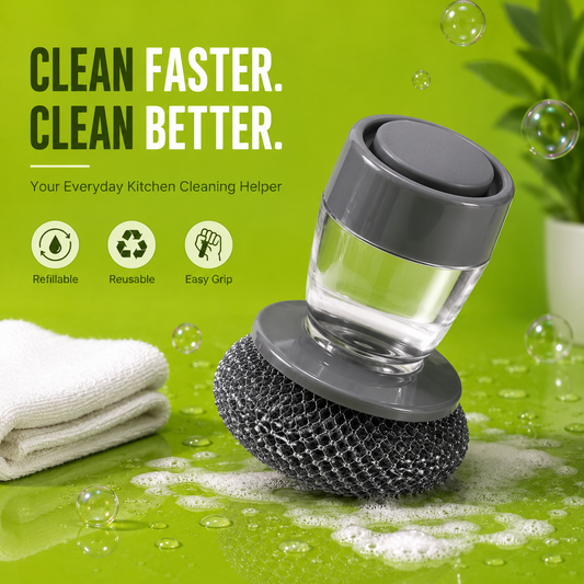 Soap Dispensing Kitchen Scrubber