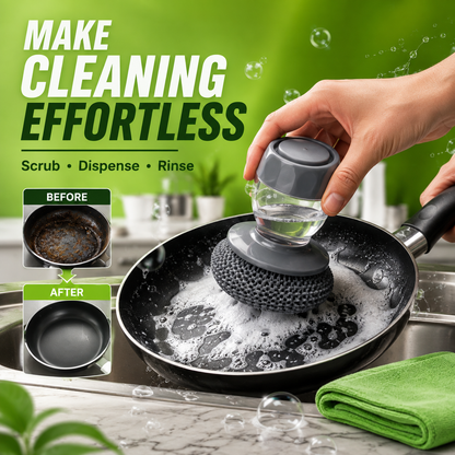 Soap Dispensing Kitchen Scrubber