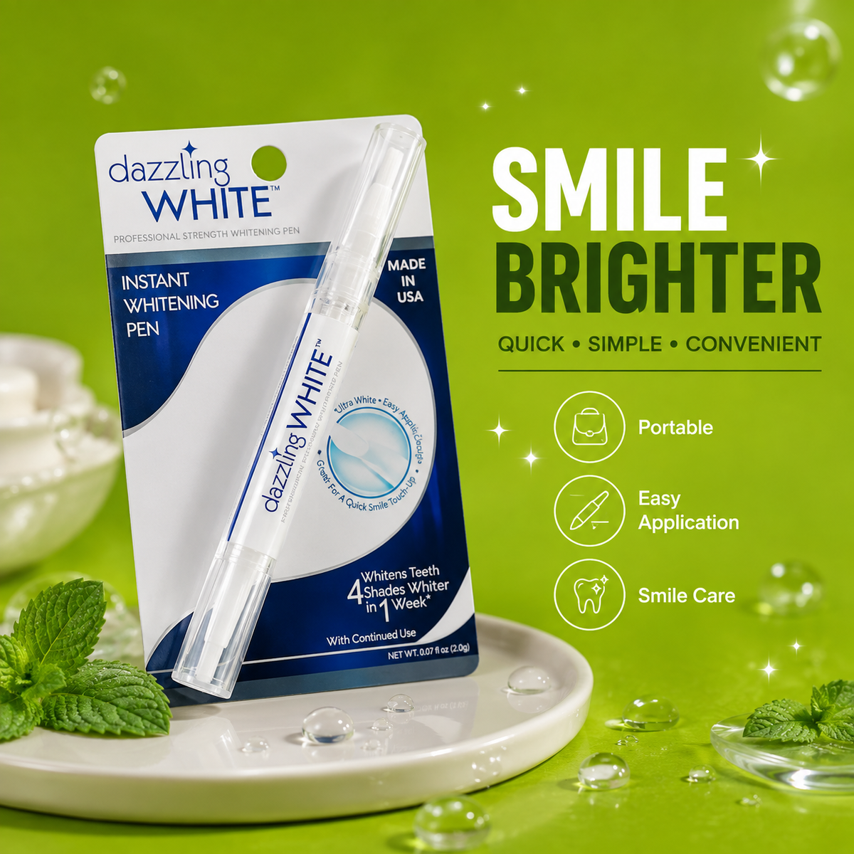 Dazzling White Teeth Whitening Pen
