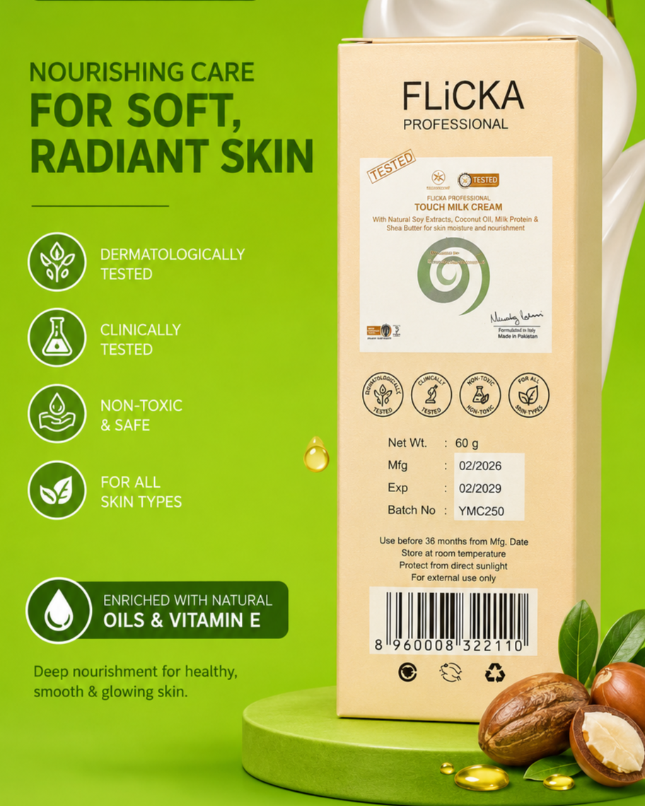 Flicka Silk Touch Moisturizer Cream